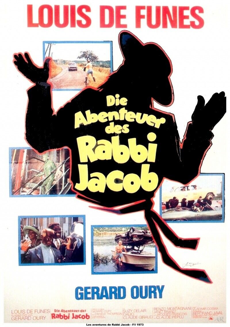 The Mad Adventures of Rabbi Jacob (1973) - poster 2