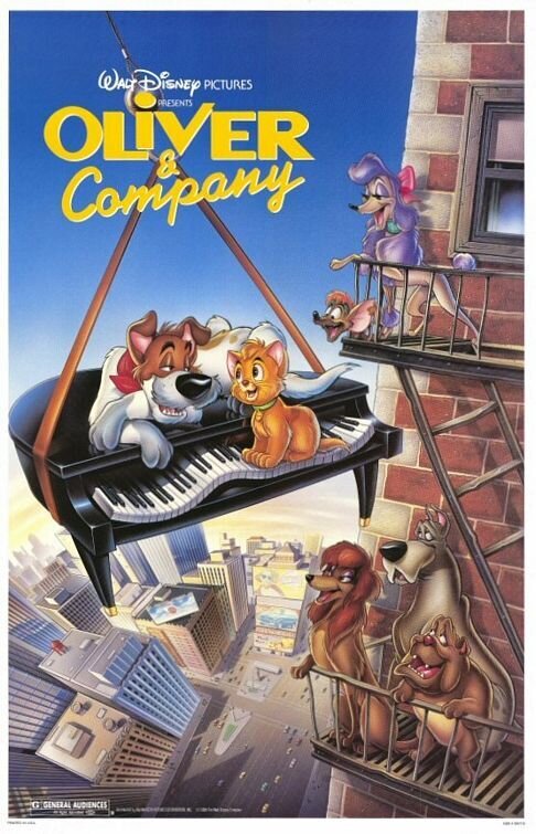 Oliver & Company (1988) - poster 2