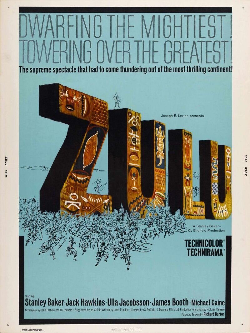 Zulu (1964) - poster 2