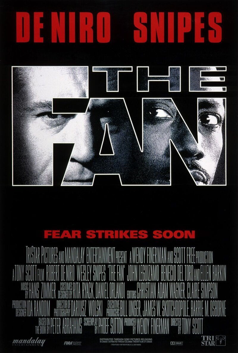 The Fan (1996) - poster 2