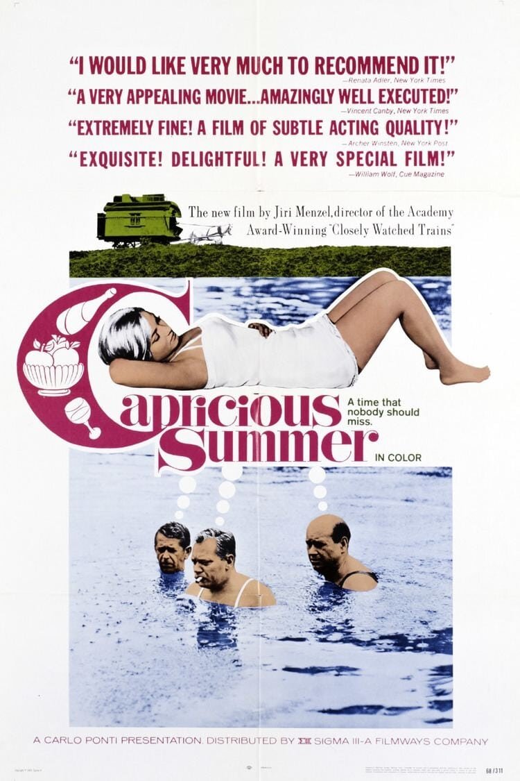 Капризное лето (1968) - постер 2