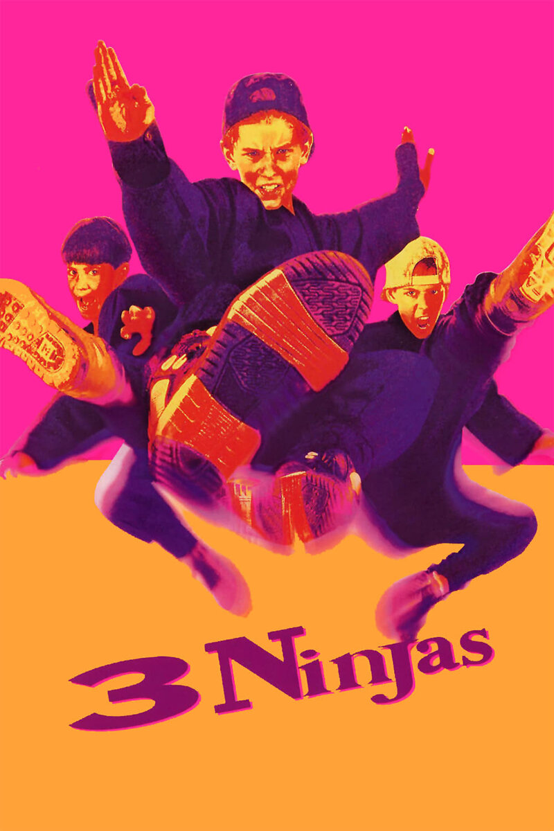 3 Ninjas (1992) - poster 1