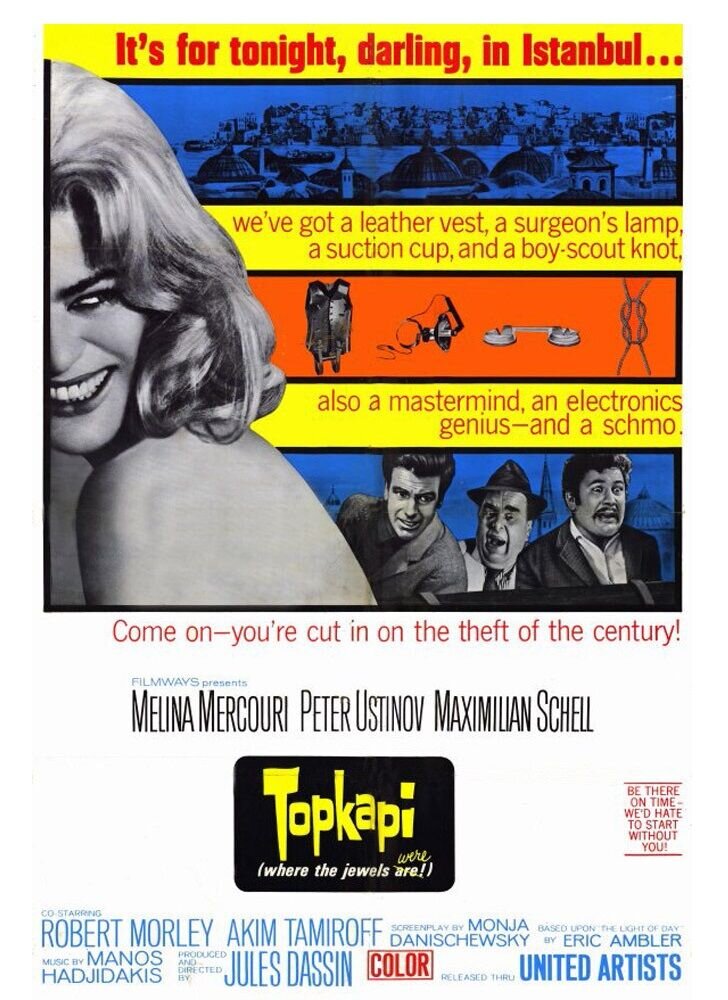 Topkapi (1964) - poster 2