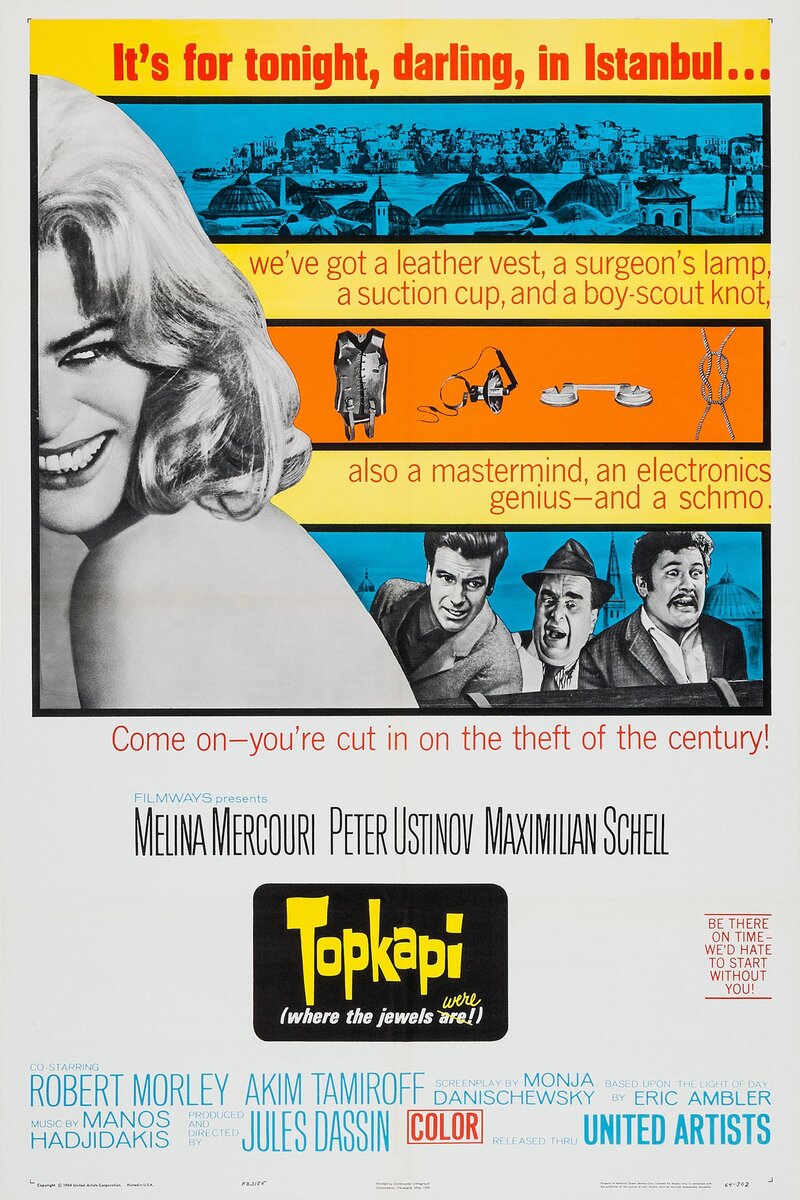 Topkapi (1964) - poster 1