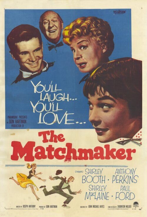 The Matchmaker (1958) - poster 2