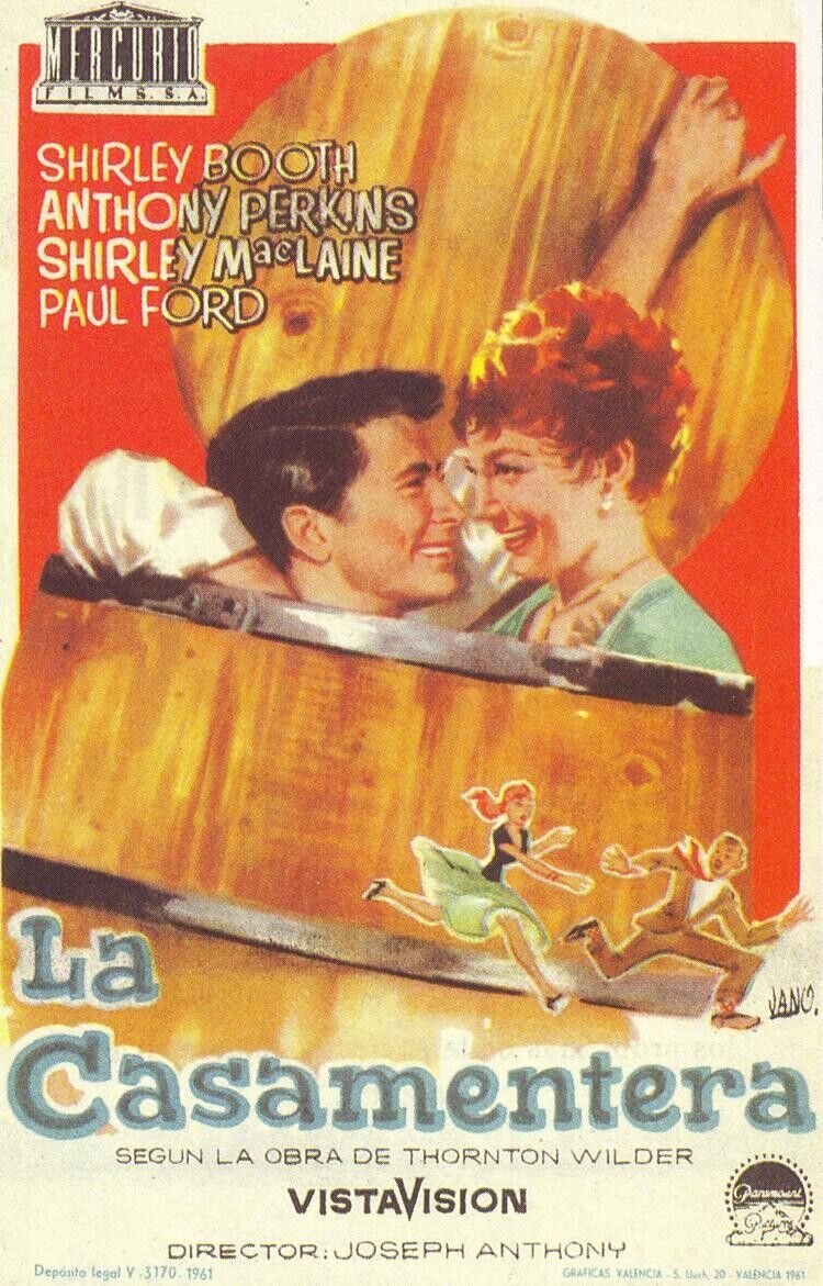 The Matchmaker (1958) - poster 3