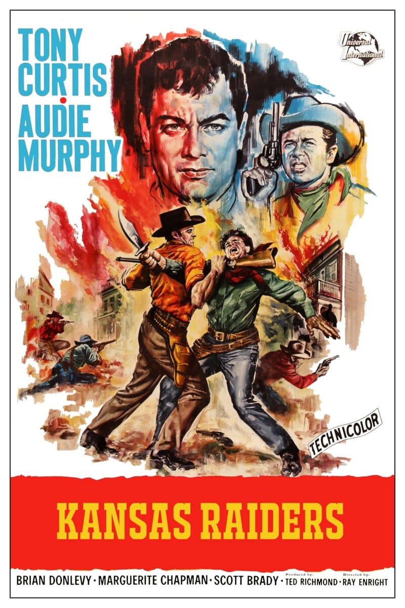 Канзасские рейдеры (1950) - постер 2