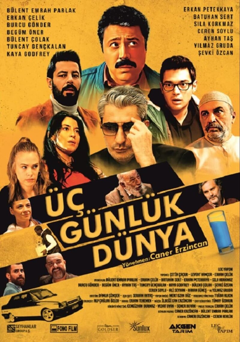 Üç Günlük Dünya (2024) - постер 2