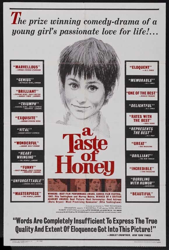 A Taste of Honey (1961) - poster 2