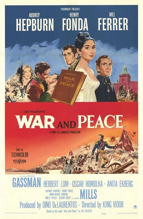 War and Peace (1956) - poster 2