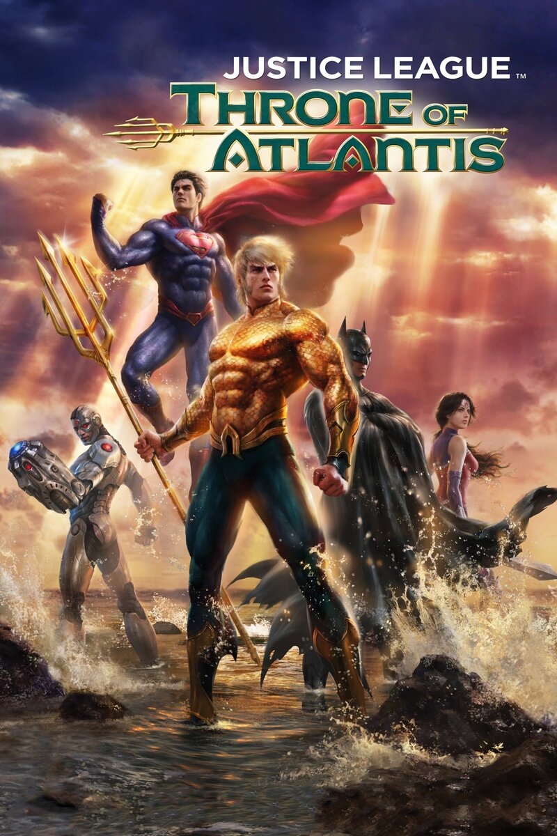 Justice League: Throne of Atlantis (2015) - poster 1