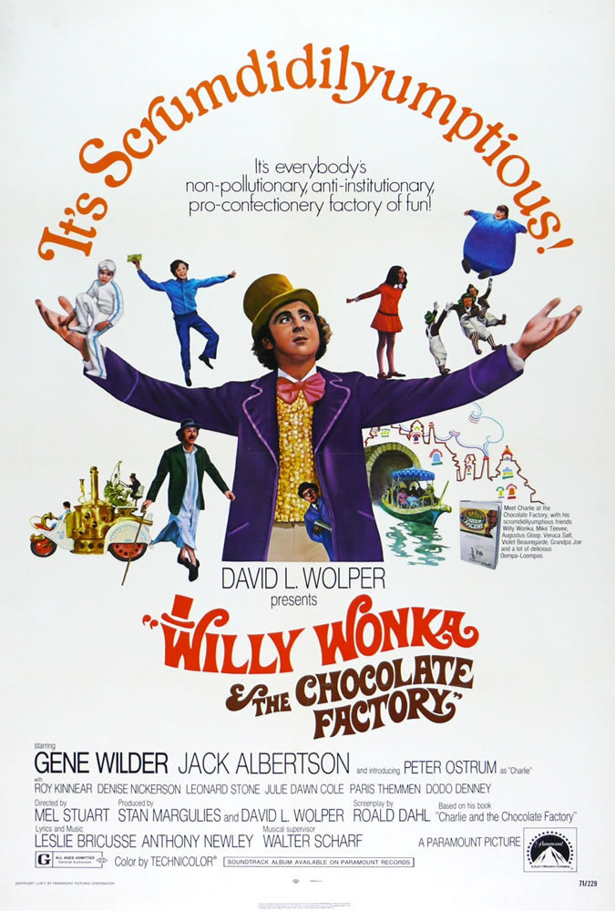 Willy Wonka & the Chocolate Factory (1971) - poster 1