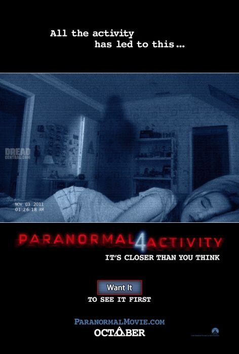 Paranormal Activity 4 (2012) - poster 4