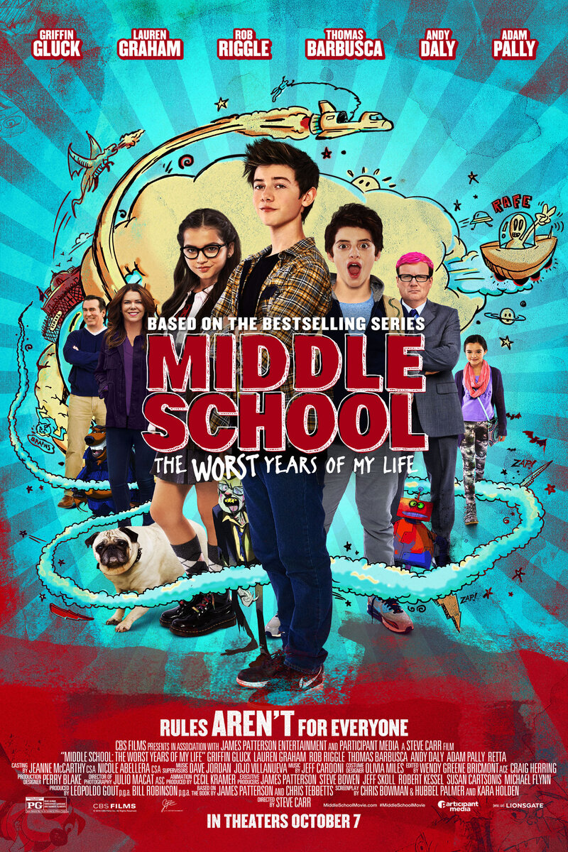 Middle School: The Worst Years of My Life (2016) - poster 1