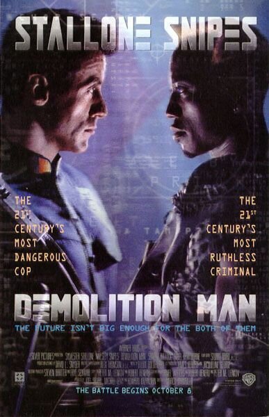 Demolition Man (1993) - poster 3