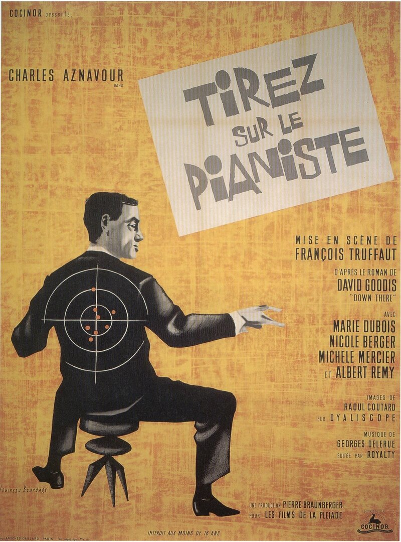 Стреляйте в пианиста (1960) - постер 1