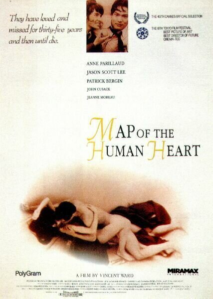 Map of the Human Heart (1992) - poster 2
