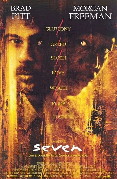 Se7en (1995) - poster 1