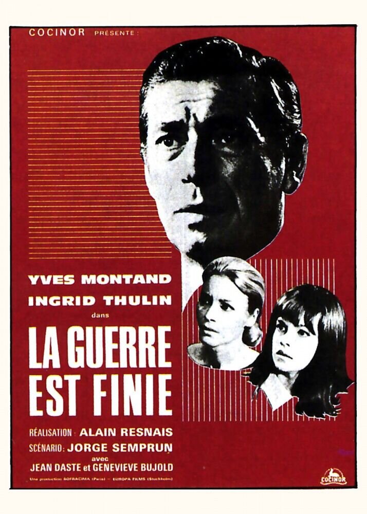 Война окончена (1966) - постер 1