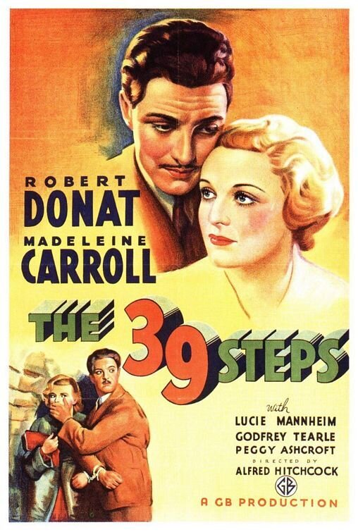 39 ступеней (1935) - постер 1