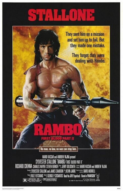 Rambo: First Blood Part II (1985) - poster 2