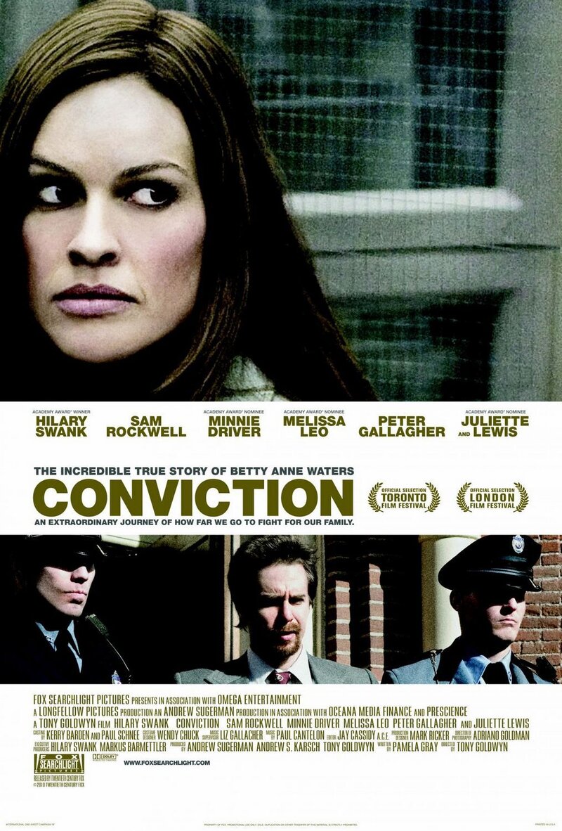 Conviction (2010) - poster 4