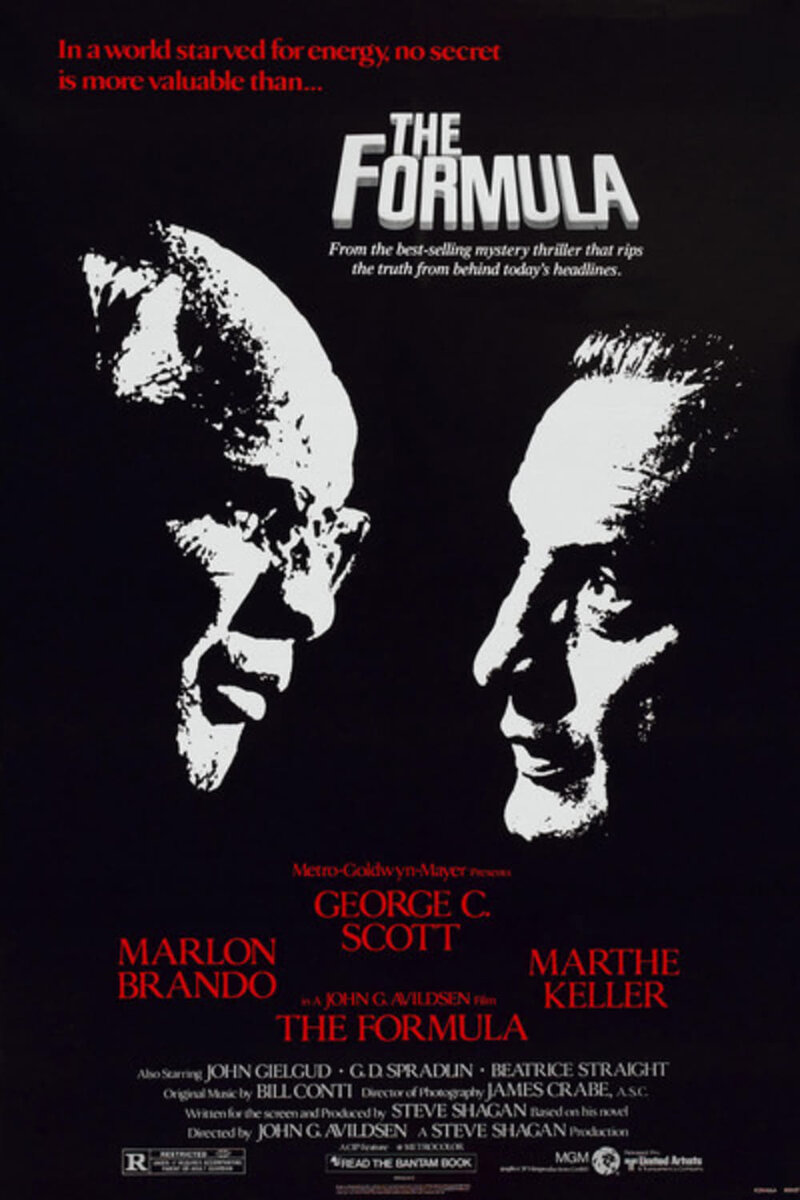 Формула (1980) - постер 2