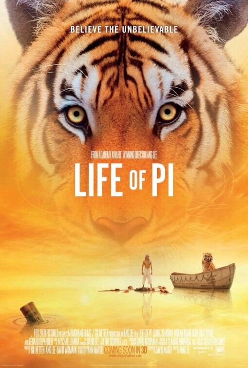 Life of Pi (2012) - poster 5