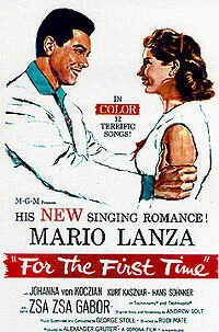 For the First Time (1959) - poster 2