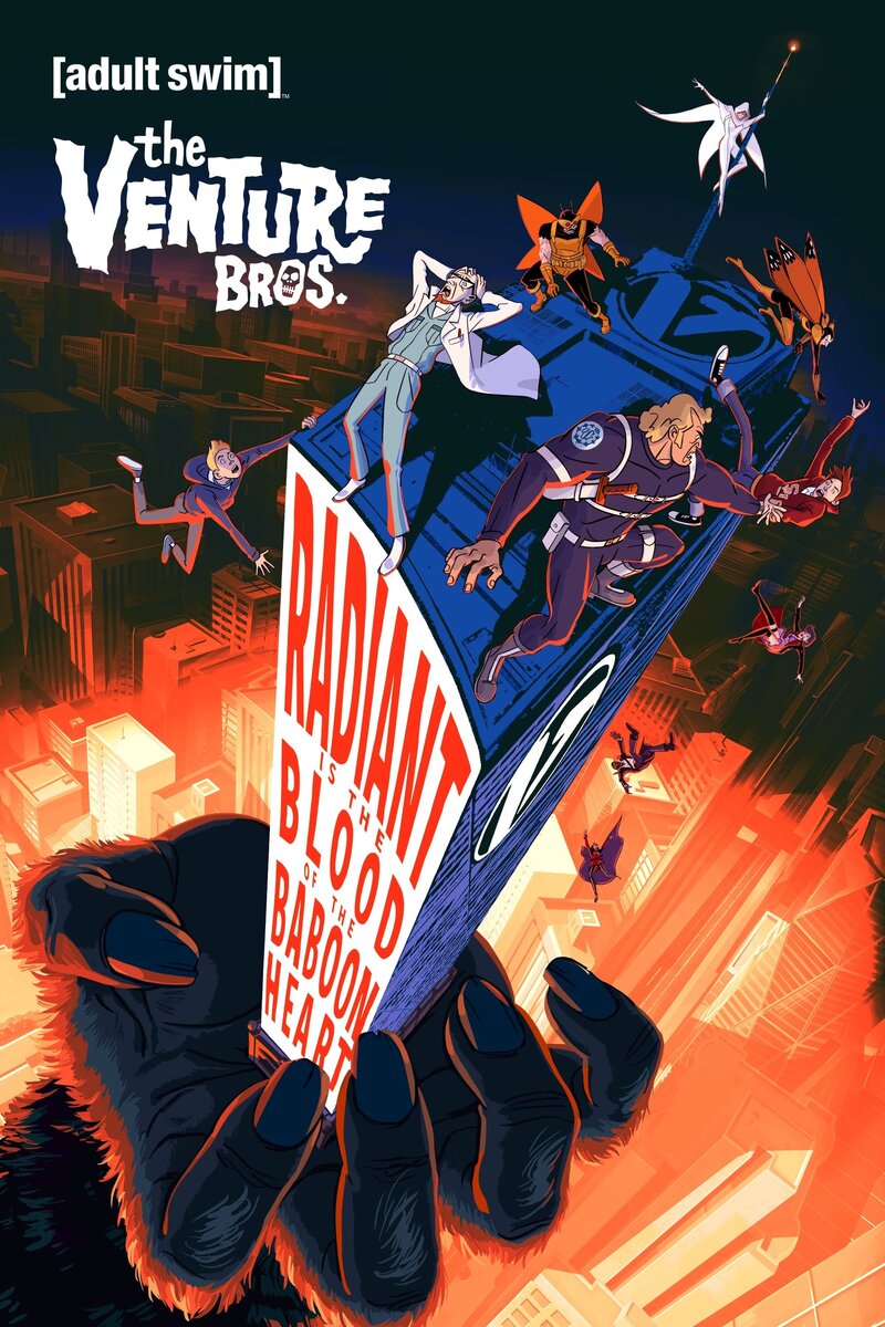 The Venture Bros.: Radiant Is the Blood of the Baboon Heart (2023) - poster 2