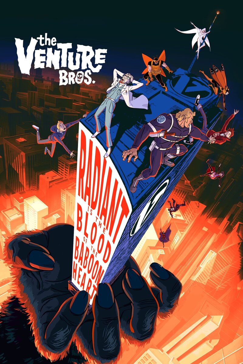 The Venture Bros.: Radiant Is the Blood of the Baboon Heart (2023) - poster 1