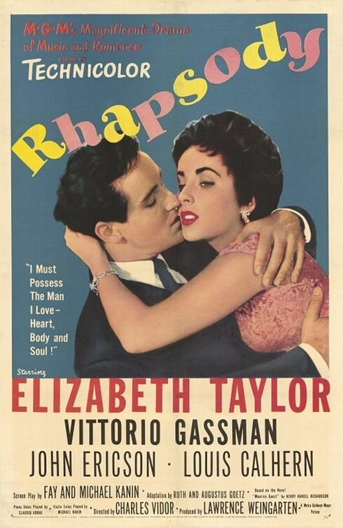 Рапсодия (1954) - постер 1