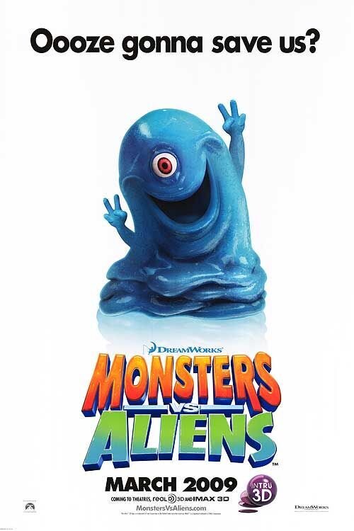 Monsters vs. Aliens (2009) - poster 3