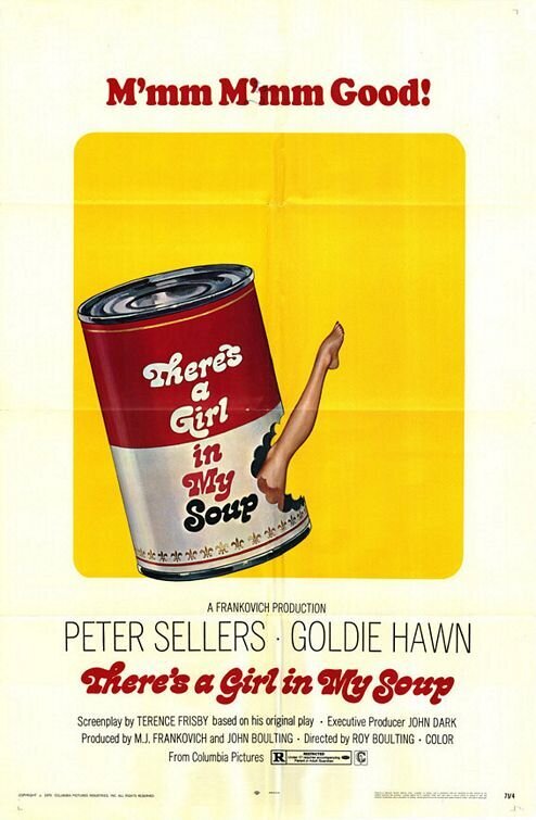 There's a Girl in My Soup (1970) - poster 2