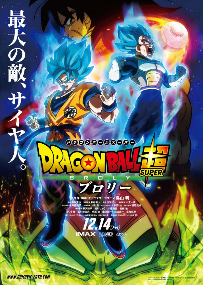 Dragon Ball Super: Broly (2018) - poster 2