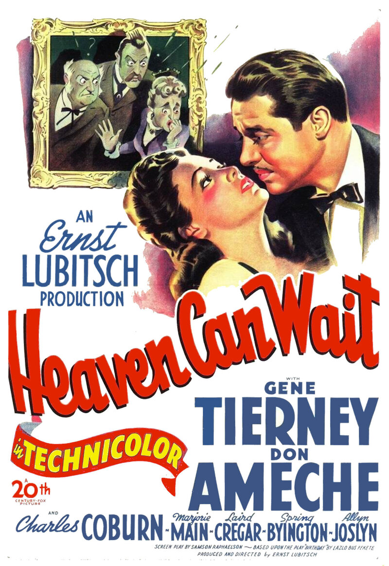 Heaven Can Wait (1943) - poster 1