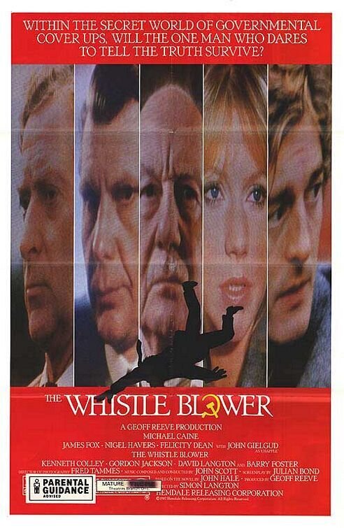 The Whistle Blower (1986) - poster 2