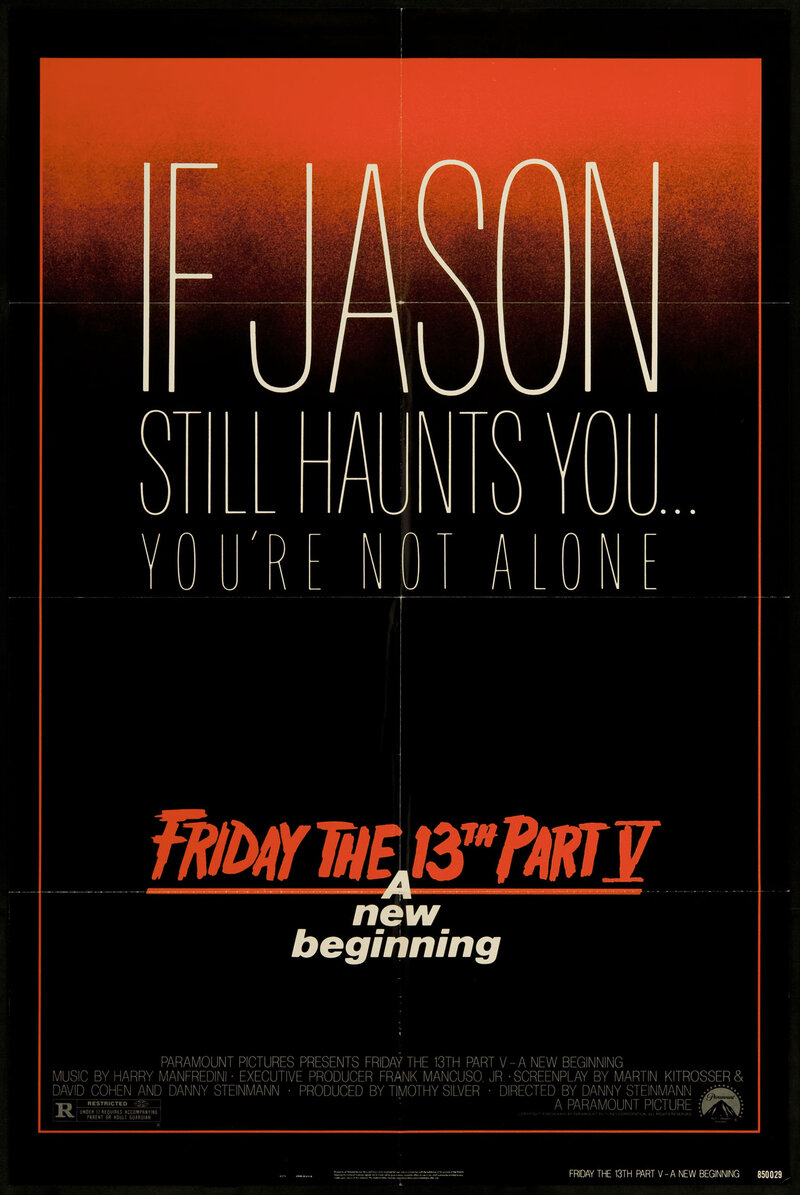 Friday the 13th: A New Beginning (1985) - poster 2