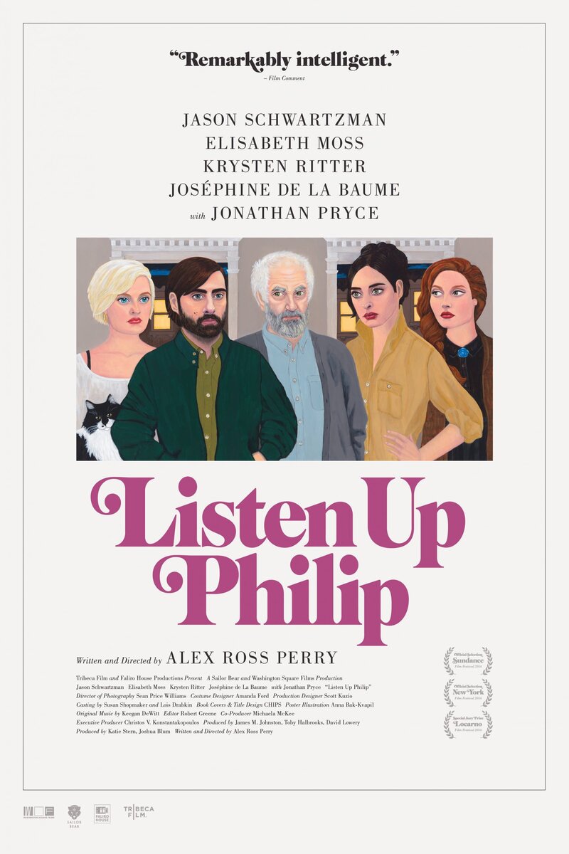 Listen Up Philip (2014) - poster 1