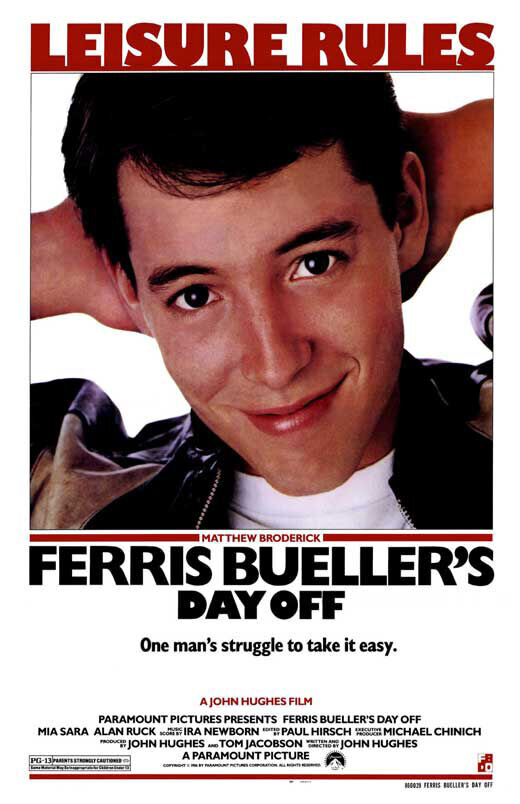Ferris Bueller's Day Off (1986) - poster 3