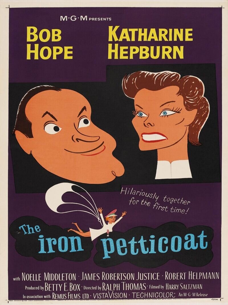 The Iron Petticoat (1956) - poster 2