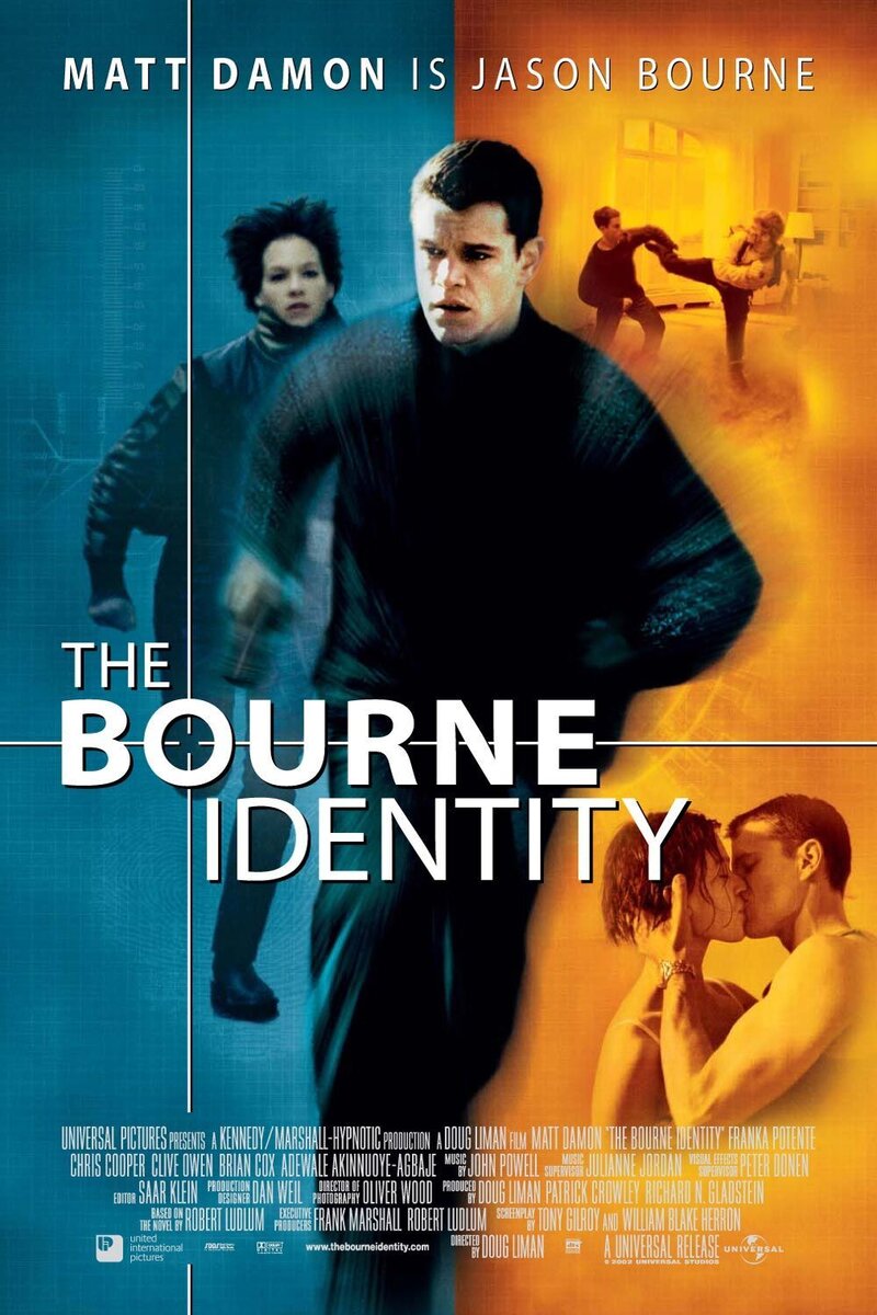 The Bourne Identity (2002) - poster 2