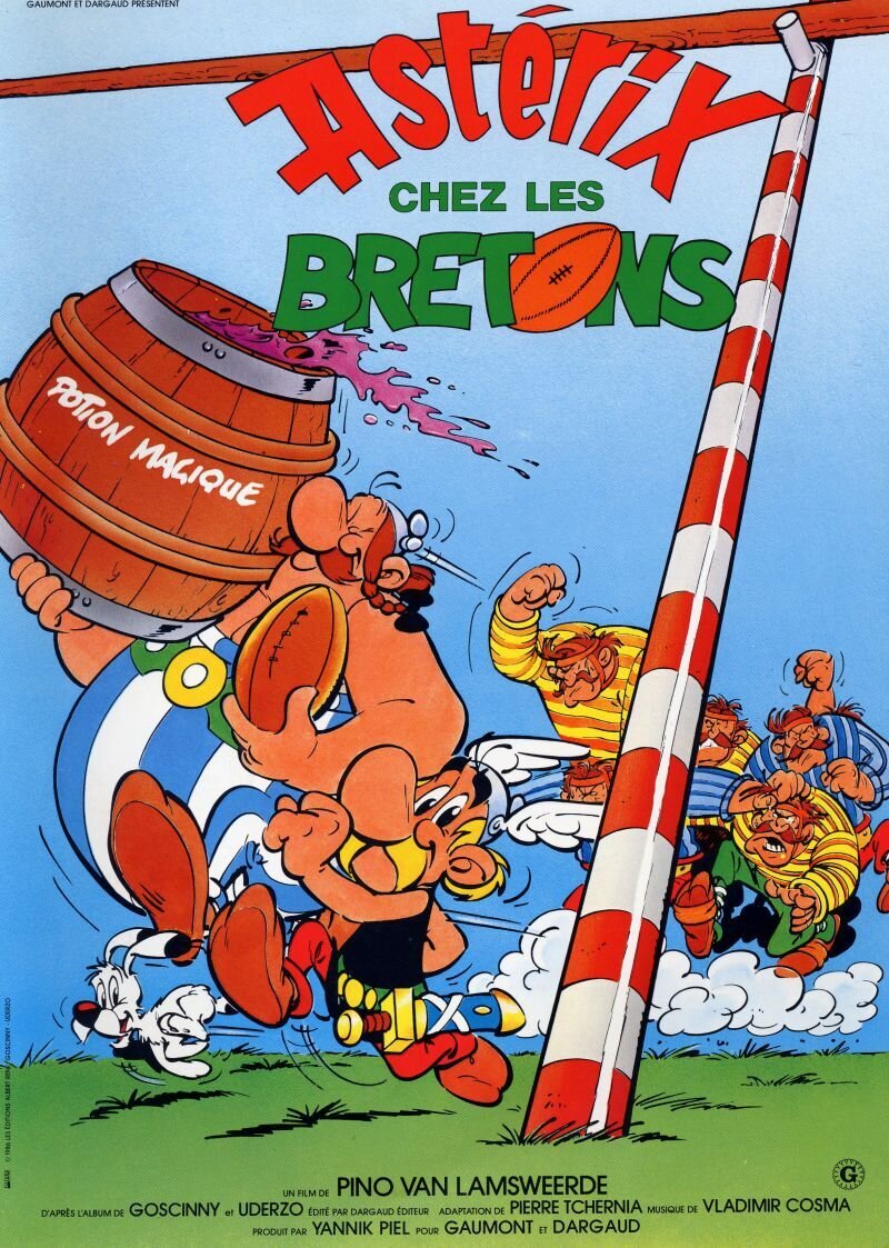 Astérix chez les Bretons (1986) - poster 2