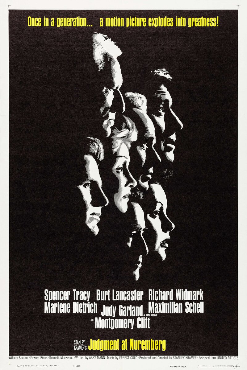 Judgment at Nuremberg (1961) - poster 1