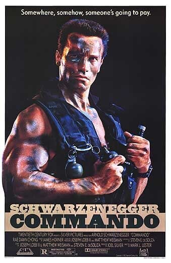 Commando (1985) - poster 2