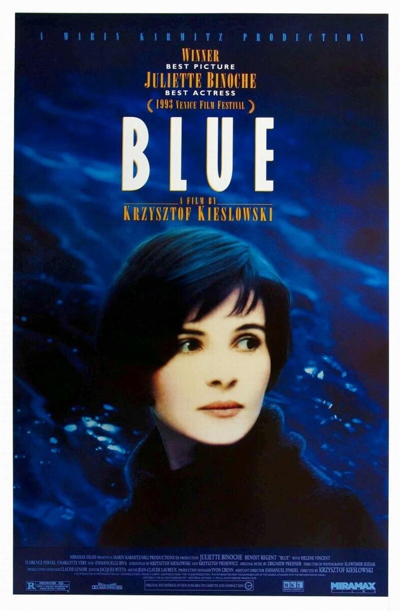 Three Colors: Blue (1993) - poster 3