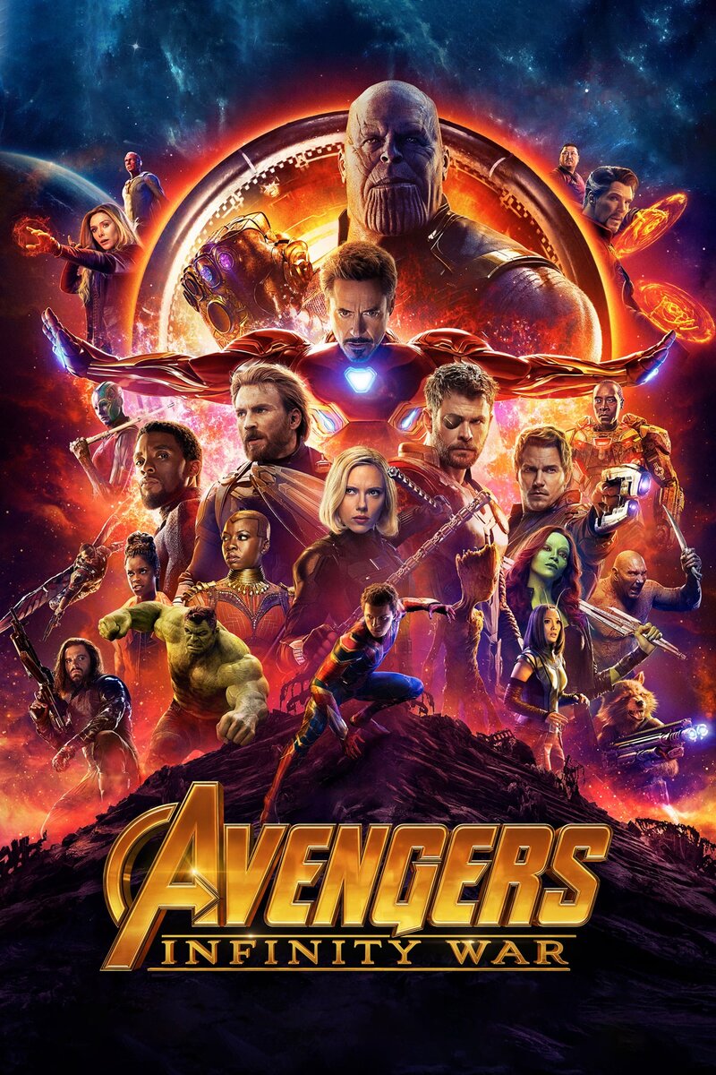 Мстители: Война бесконечности (2018) - постер 36