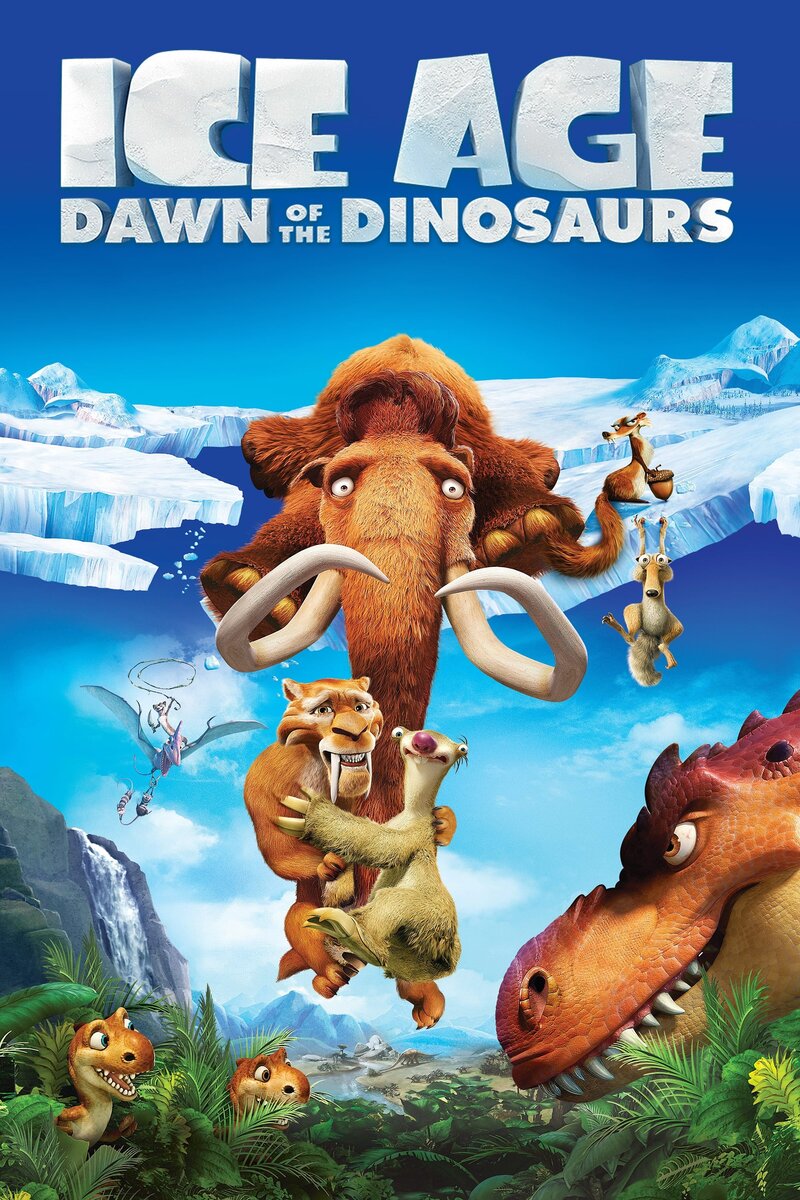 Ice Age: Dawn of the Dinosaurs (2009) - poster 1