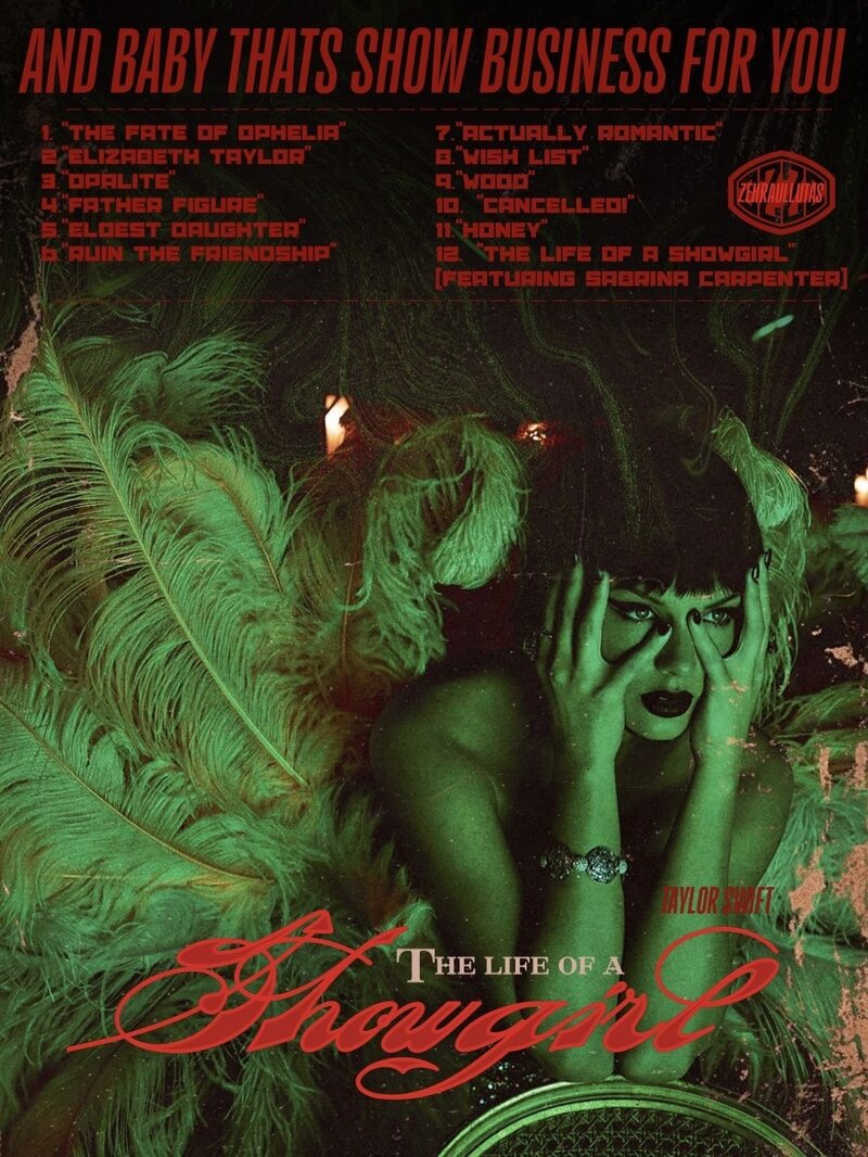 Taylor Swift: The Official Release Party of a Showgirl (2025) - постер 3