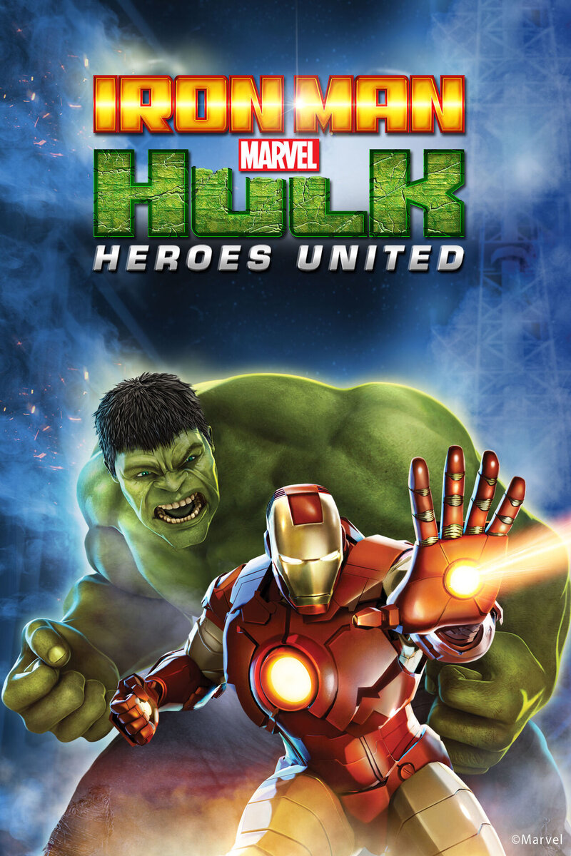 Iron Man & Hulk: Heroes United (2013) - poster 3